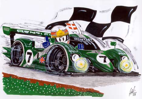Tom Kristensen
(Tegning: Ulrik Them Poulsen)